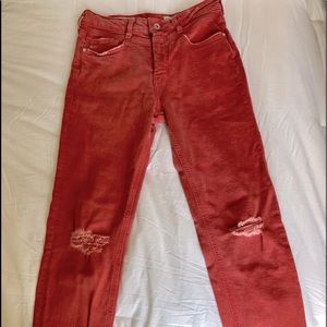 Distressed Jeans from Anthropologie